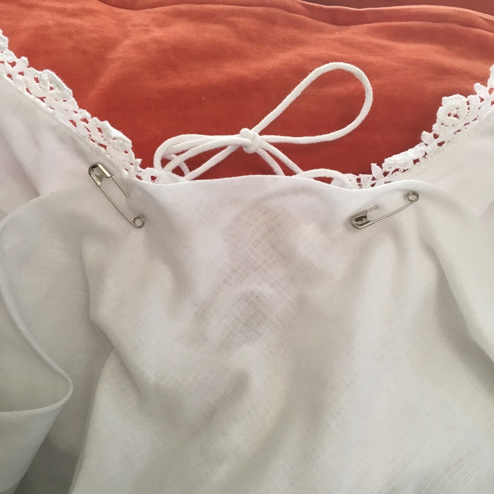 Princess Kaiulani Vintage Prairie Dress 1970s 70s - Picture 12 of 16